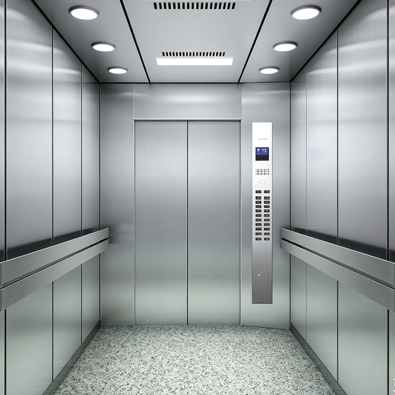 Standard orvosi személylift PVC padlóval